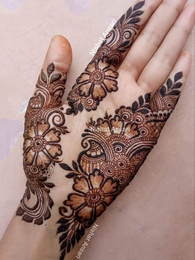 32+ Front Hand Mehndi Designs for Eid [2023]